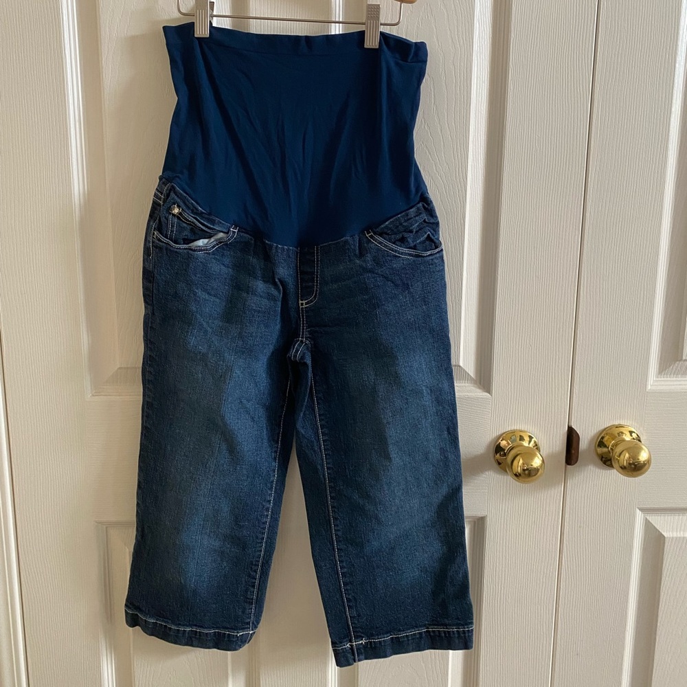 Maternity - cropped jeans